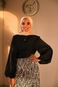 Sophia Black Blouse