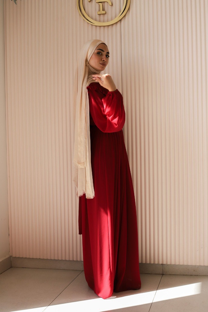 Maroon Soraya Dress