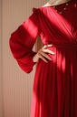 Maroon Soraya Dress