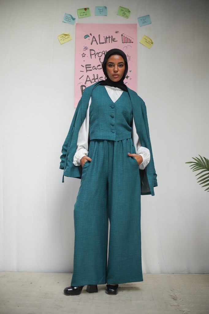 Teal Lina Pants