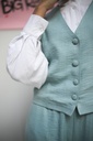 Mint Banker Vest