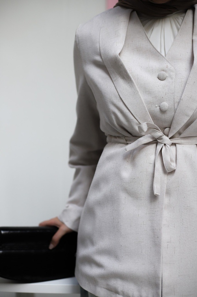 Greyish Mingle Blazer