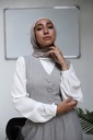 Grey Banker Vest