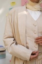 Beige Banker Vest