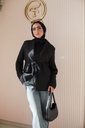 Black Mingle Blazer