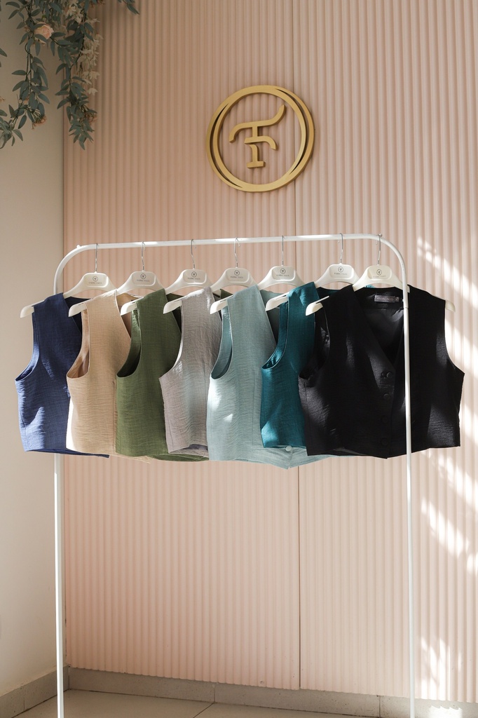 Indigo Banker Vest 