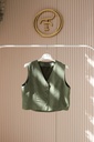 Olive Banker Vest