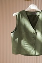 Olive Banker Vest