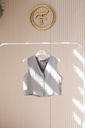 Grey Banker Vest