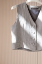 Grey Banker Vest