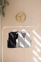 Black Banker Vest