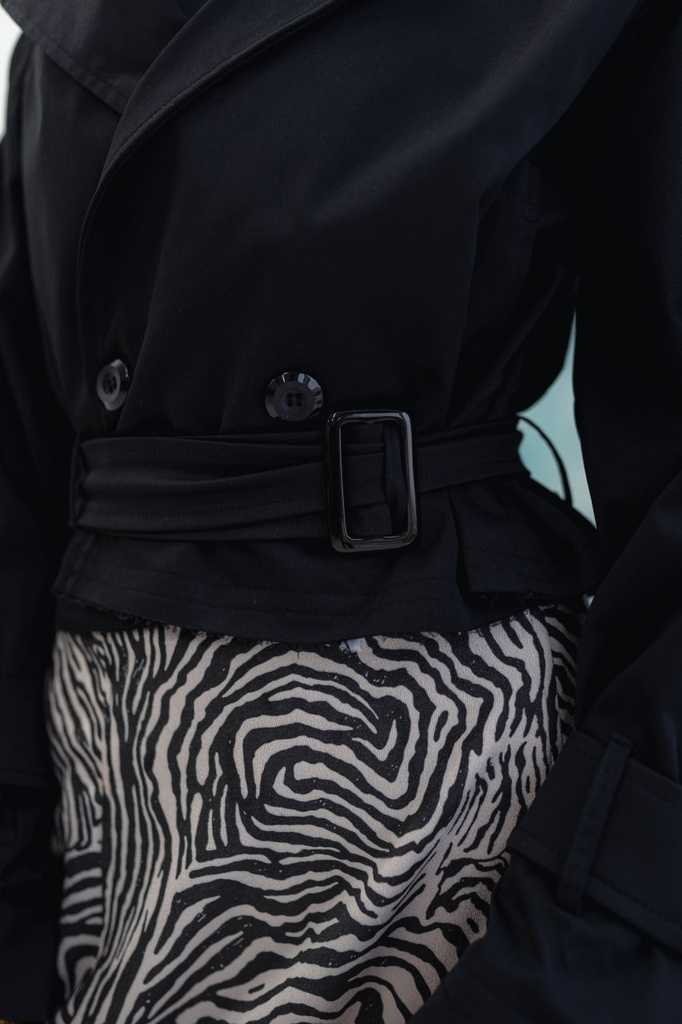 Black The Trench Jacket 
