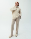 Beige Cozy Puff