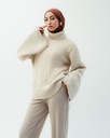 Beige Anorak Pants