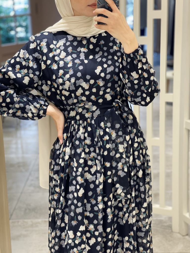 Cotton Flower Dress Fabric Tales