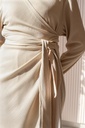Beige Sadeel Dress