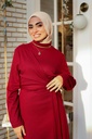 Oxblood Sadeel Dress 