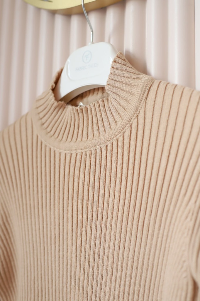 Beige Essential Knit  