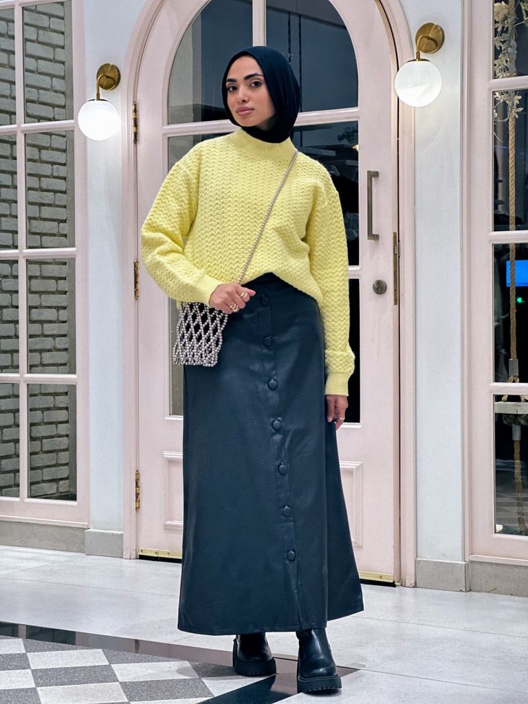 Luxe Leather Skirt