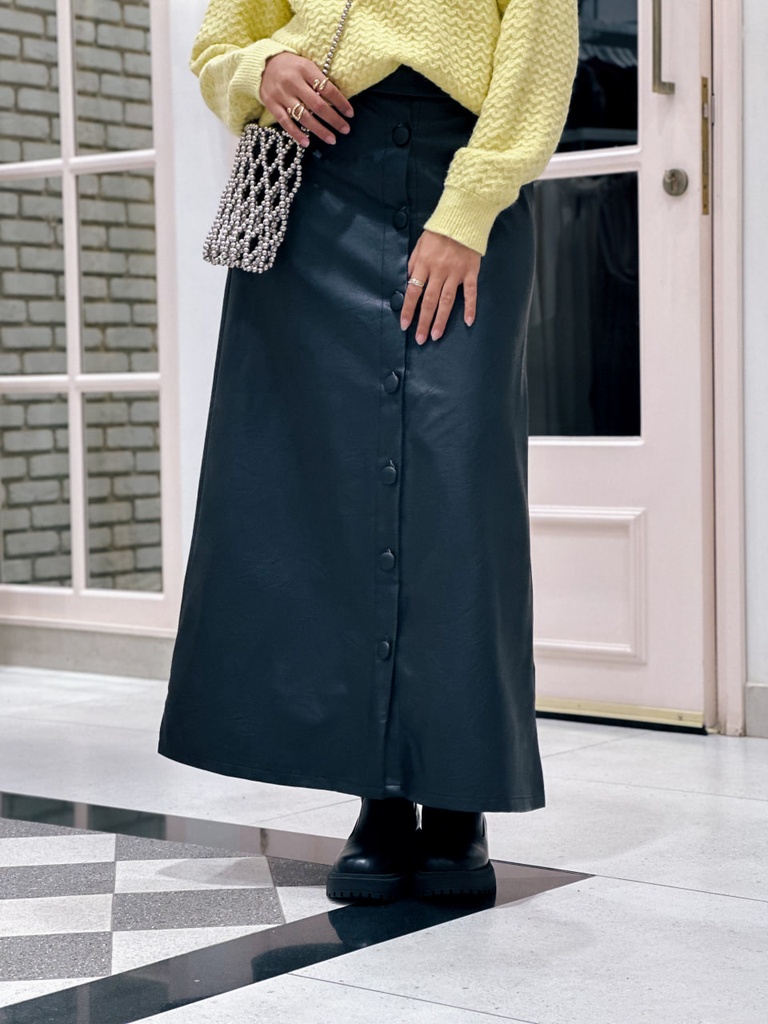 Luxe Leather Skirt