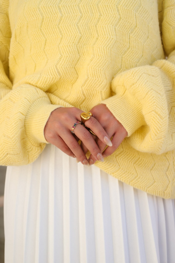 Yellow Chevron