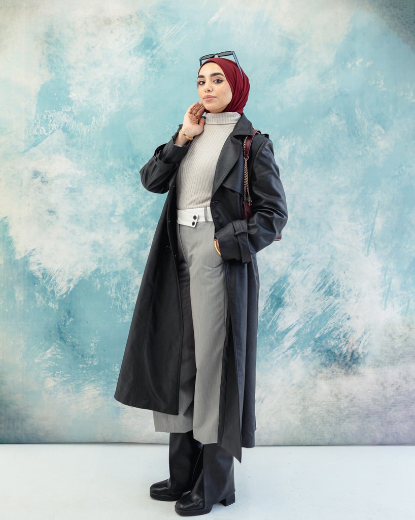Grey Anorak Pants