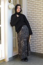 Black Cozy Puff 