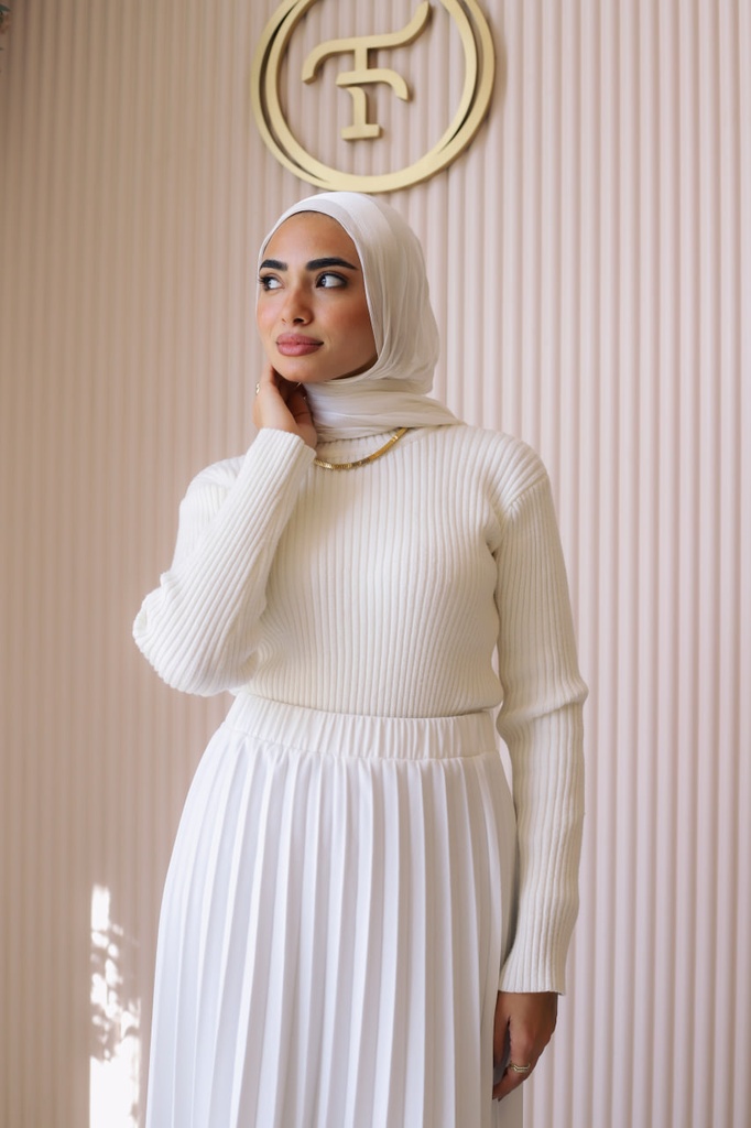 Offwhite Fall Skirt