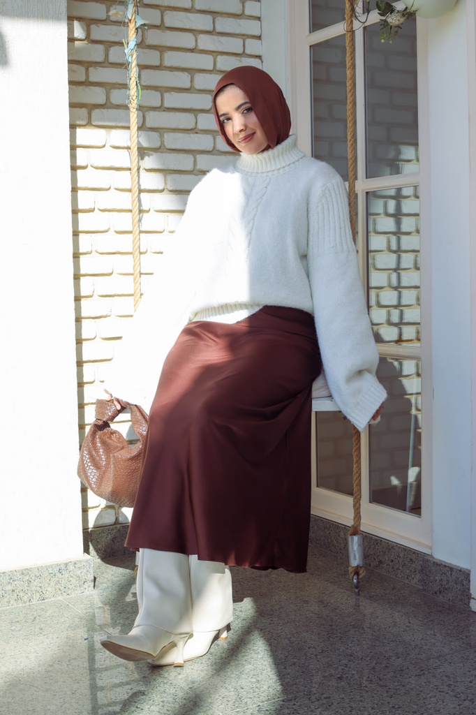 Chocolate Viona Skirt