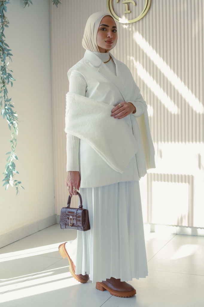 Offwhite Fall Skirt