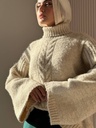 Beige Cozy Puff