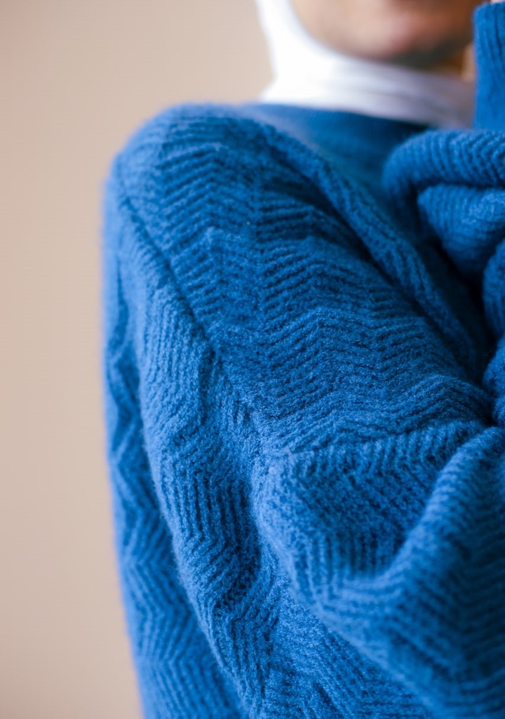 Indigo Chevron