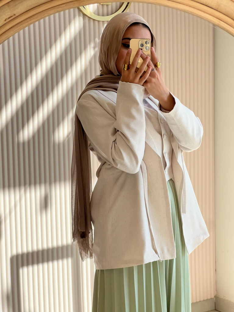 Greyish Mingle Blazer
