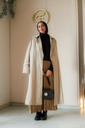 Beige Vague Girl Coat