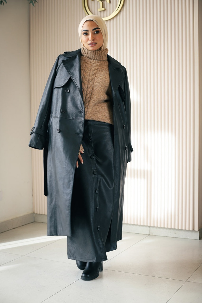 Luxe Leather Skirt