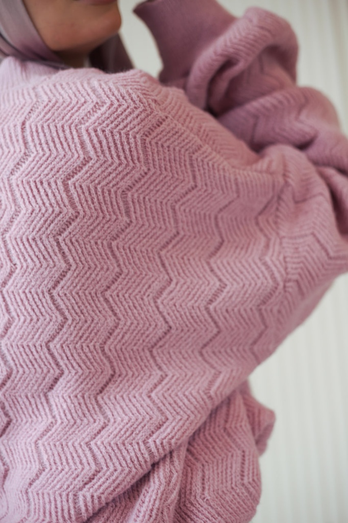 Lilac Chevron