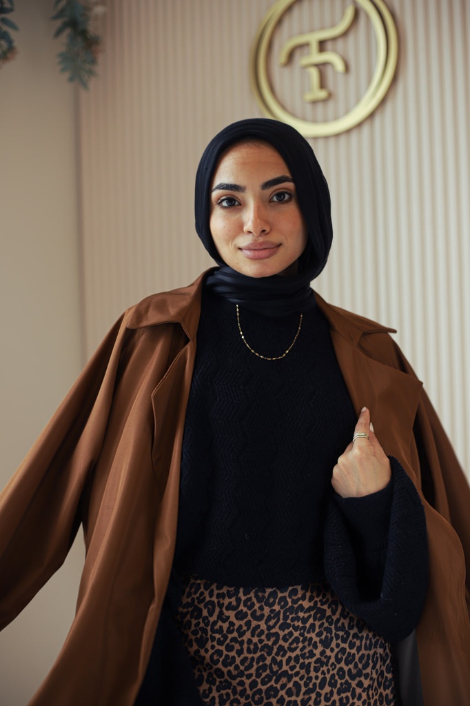 Copper Vague Girl Coat