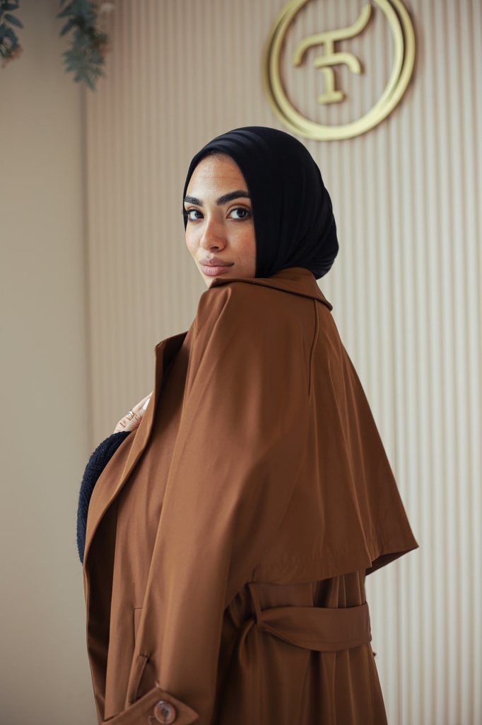 Copper Vague Girl Coat