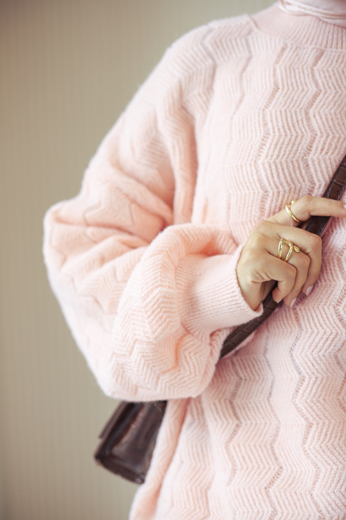 Nude Chevron