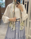 White Turtleneck Blouse