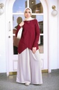 Oxblood Raya Blouse