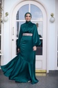 Teal Mural Dress