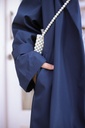 Navy Vague Girl Coat