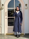 Navy Vogue Girl Coat