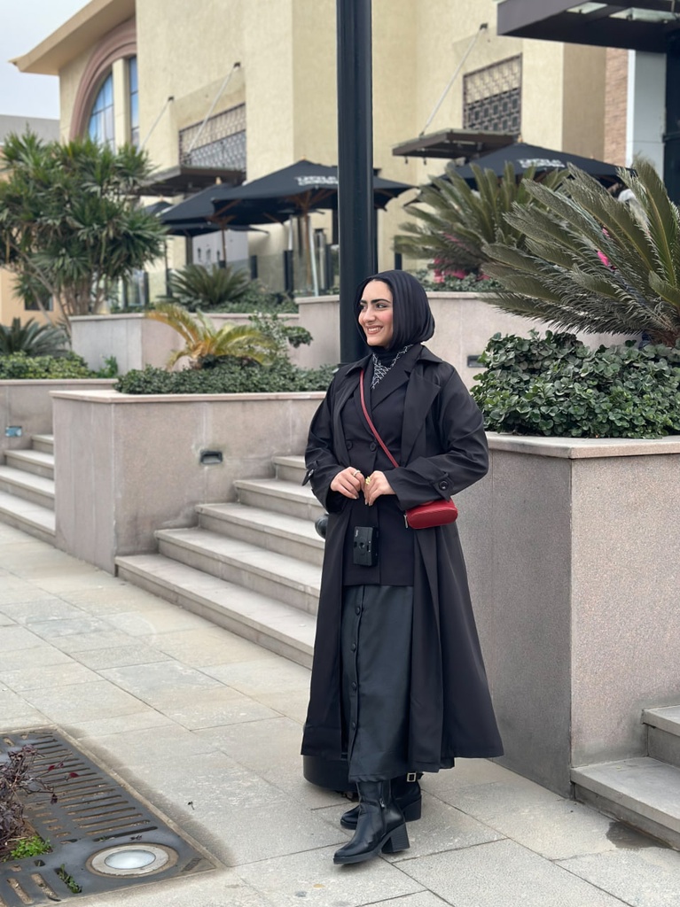 Black Vogue Girl Coat