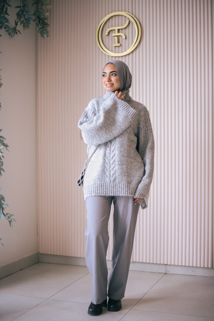 Grey Anorak Pants