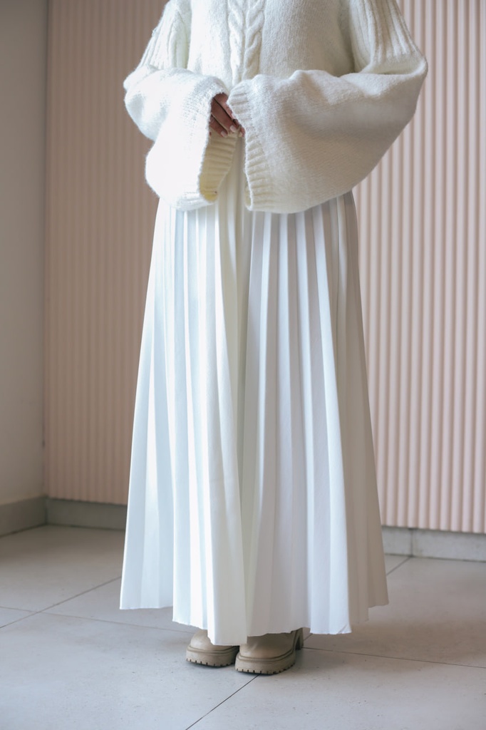 Offwhite Fall Skirt
