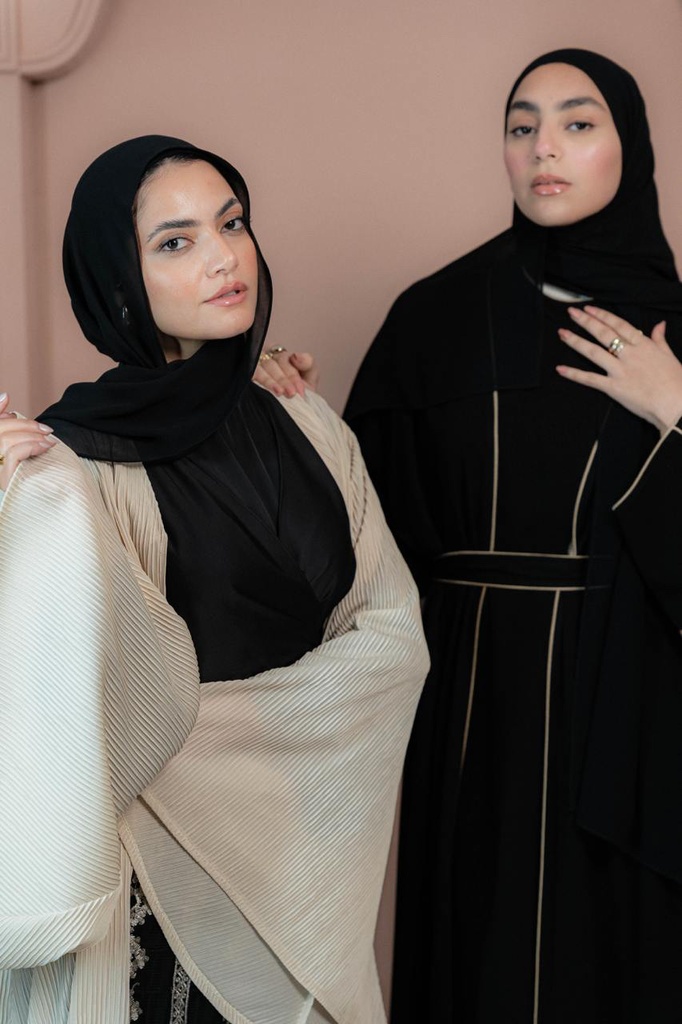 Beige Hennah Kaftan  
