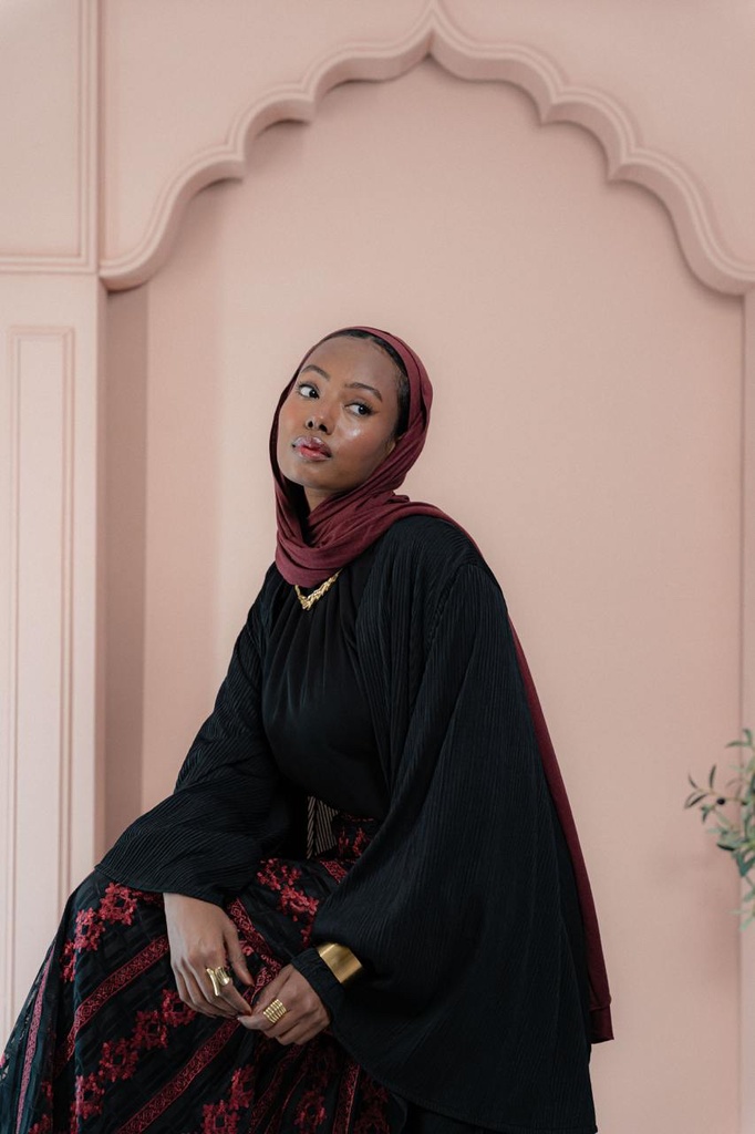 Black Hennah Kaftan  