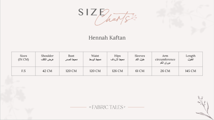 Sage Hennah Kaftan